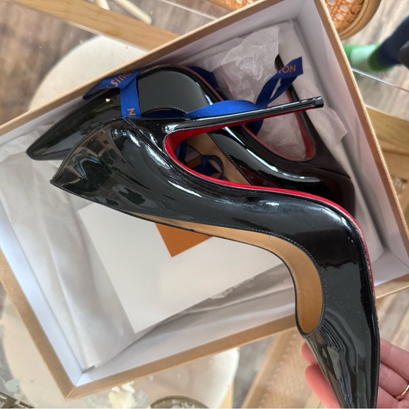 Christian Louboutin So Kate 120 Black Heels - Picture 5 of 13